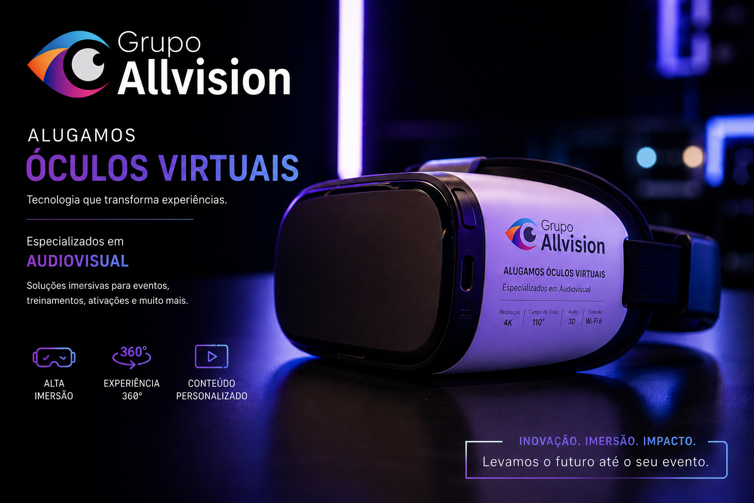 Aluguel de Totem para Credenciamento, Painel de LED, Projetor, Óculos de Realidade Virtual e Holograma 3D em Manaus e Novo Airão